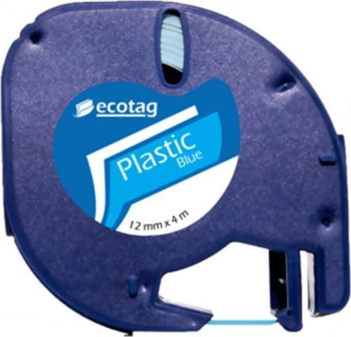 Dymo Letratag Muadili Mavi Thermal Plastik Şerit Etiket 10'Lu