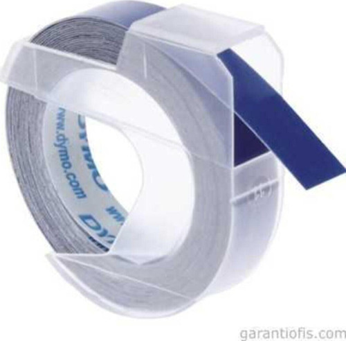 3D Kabartma Şerit 9Mm X 3Mt Mavi 7 Adet