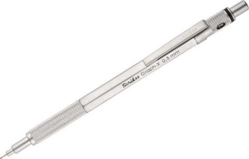 Graph X Versatil Kalem Metal 0.5 Mm Saten Gri