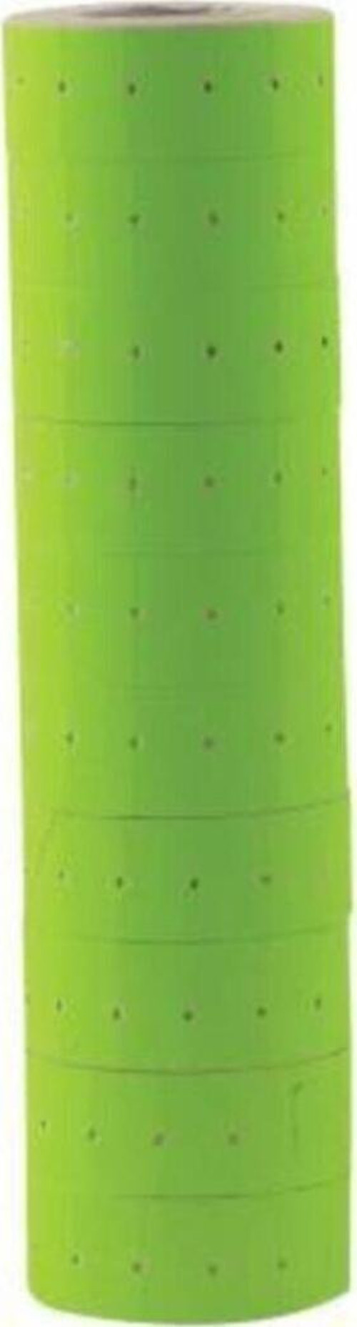 Fosforlu Yeşil Motex Fiyat Etiketi 12 X 21Mm