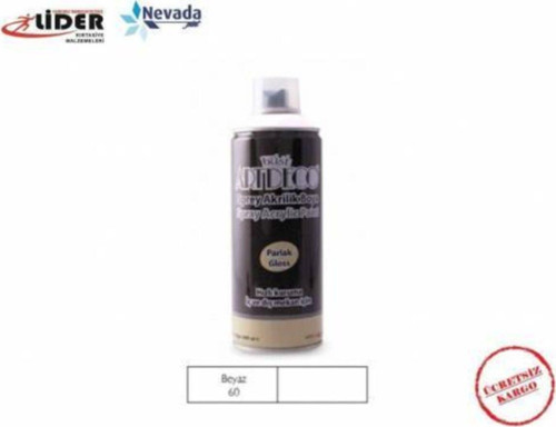 Akrilik Sprey Boya 400 Ml Beyaz Y-400-60