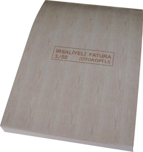 Irsaliyeli Fatura Otokopili 3X50 4 Nüsha