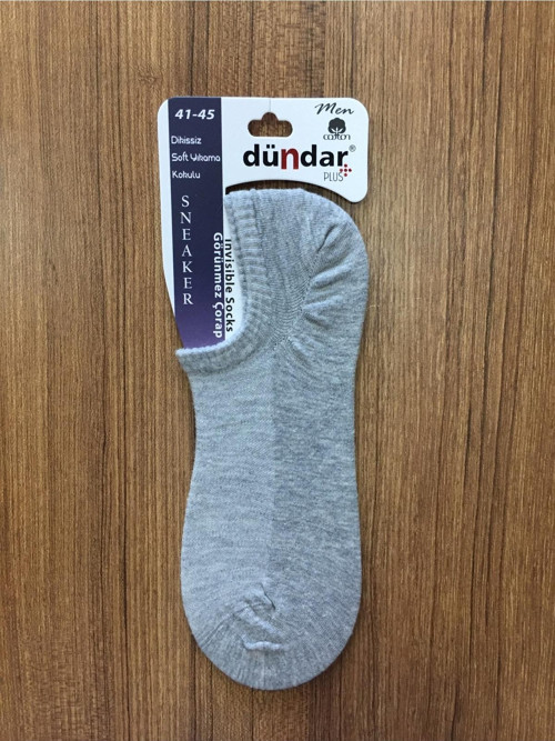 6'Lı Kadin Pamuklu Sneaker Gri