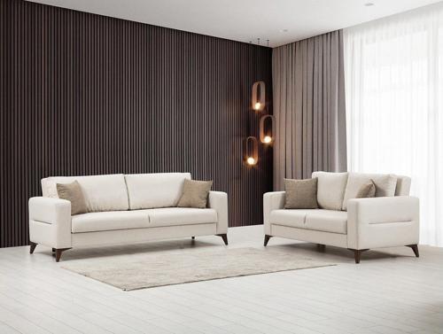 Kristal 3+2 Koltuk Takımı Bej
