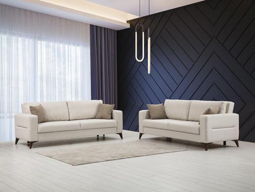 Kristal 3+3 Koltuk Takımı Bej