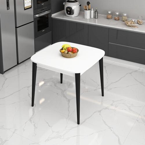 Florin Sabit Mutfak Masası - Beyaz