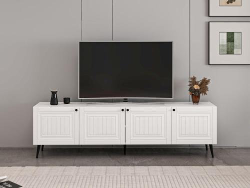 İlkbahar Tv Ünitesi Beyaz/Beyaz