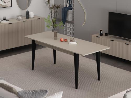 Kale Plus Açılır Yemek Masası Kumtaşı/Kumtaşı