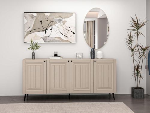 Kale Aynalı Konsol İlkbahar Kumtaşı/Kumtaşı