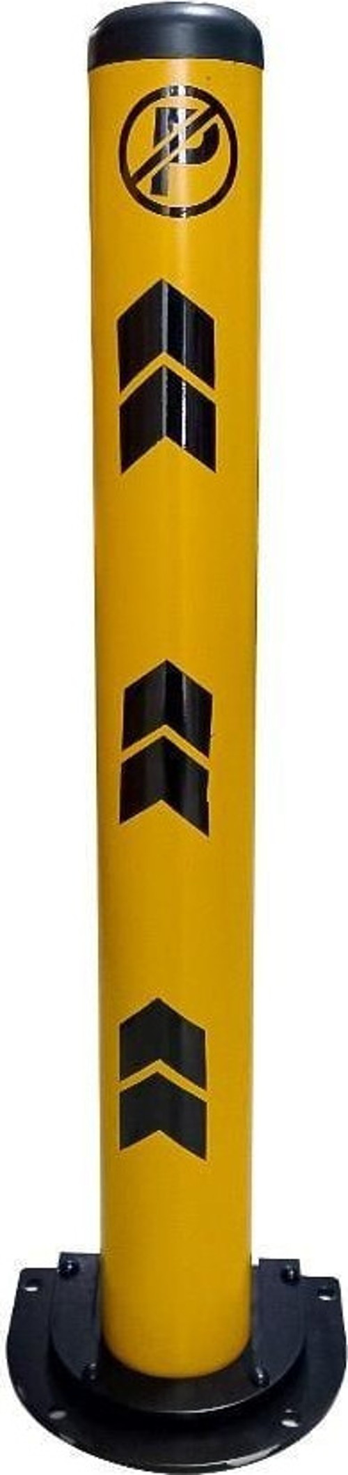 Ağır Hizmet Kilitli Park Direği 79 cm, Çıkan Tip Kızaklı Otopark Bariyeri 3 Adet