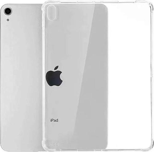 iPad Air 4 10.9 Kılıf Anti Şeffaf Tablet Silikon - Şeffaf-(5796)