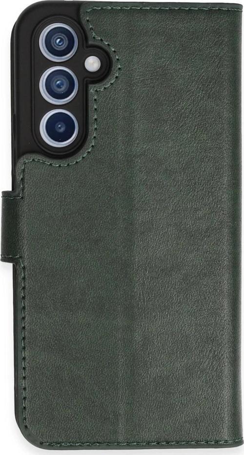 Samsung Galaxy A54 5G Kılıf Trend S Plus Kapaklı Kılıf - Yeşil-(5796)