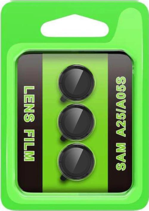 Samsung Galaxy A25 5G Raze Metal Kamera Lens - Siyah-(5796)