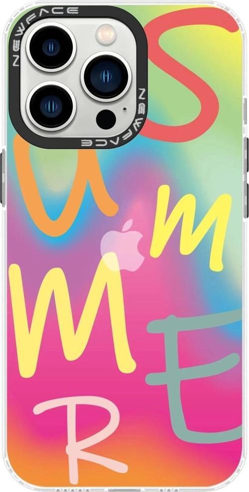 iPhone 14 Pro Max Kılıf Estoril Desenli Kapak - Estoril - 3-(5796)