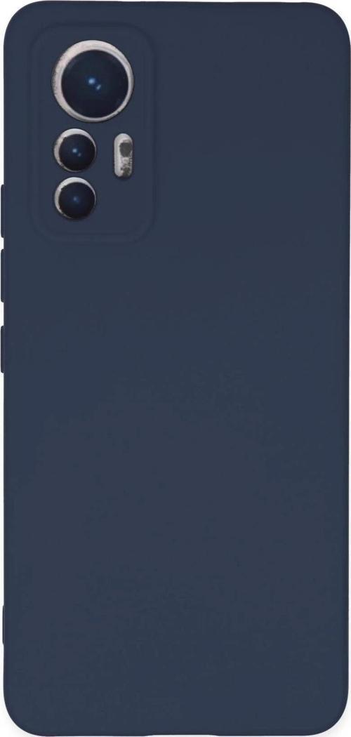 Xiaomi Mi 12 Lite Kılıf Nano içi Kadife Silikon - Lacivert-(5796)