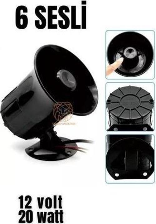 Turk Alarm Sireni 6 Değişik Sesli