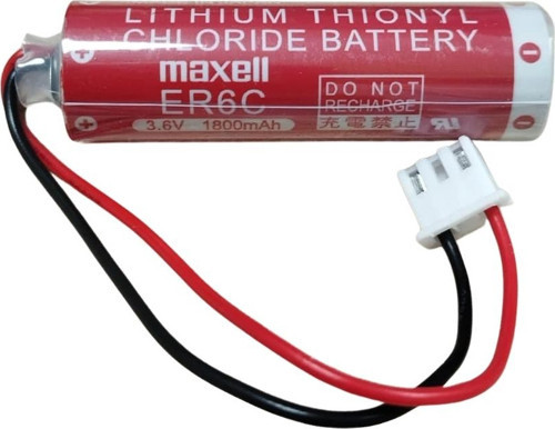 Maxell ER6C 3.6V AA Size 3 PIN Lithium Pil SOKETLİ