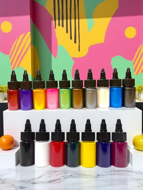 Epoksi Bazlı Opak Ve Sedefli Pigment Seti Tüm Renkler