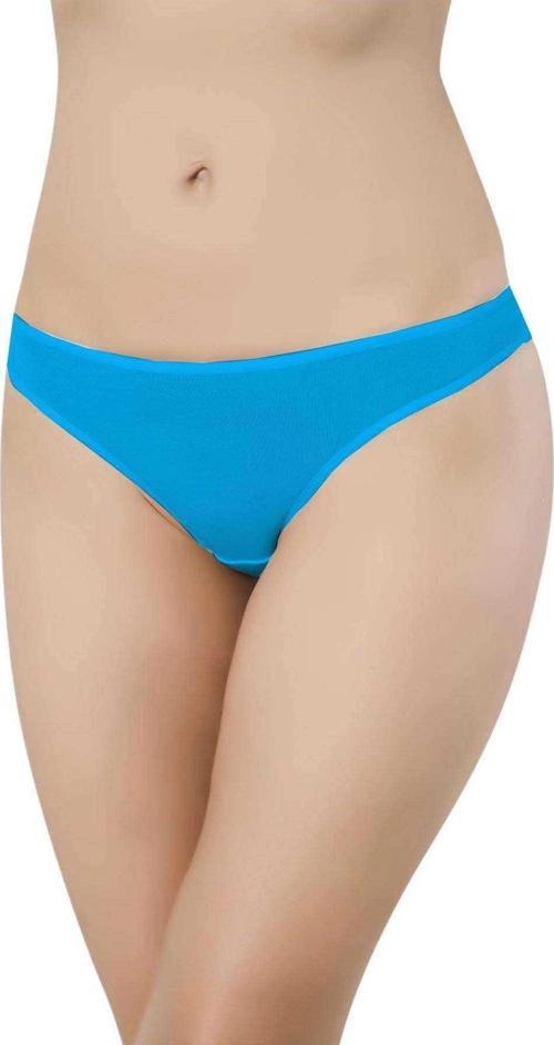 6 Adet Likralı Kadın Slip Külot Leopar Yeşil Mavi