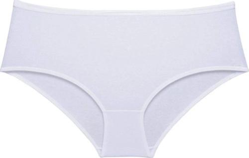 3 Adet Kadın Yüksek Bel Bato Külot Beyaz Ten Krem