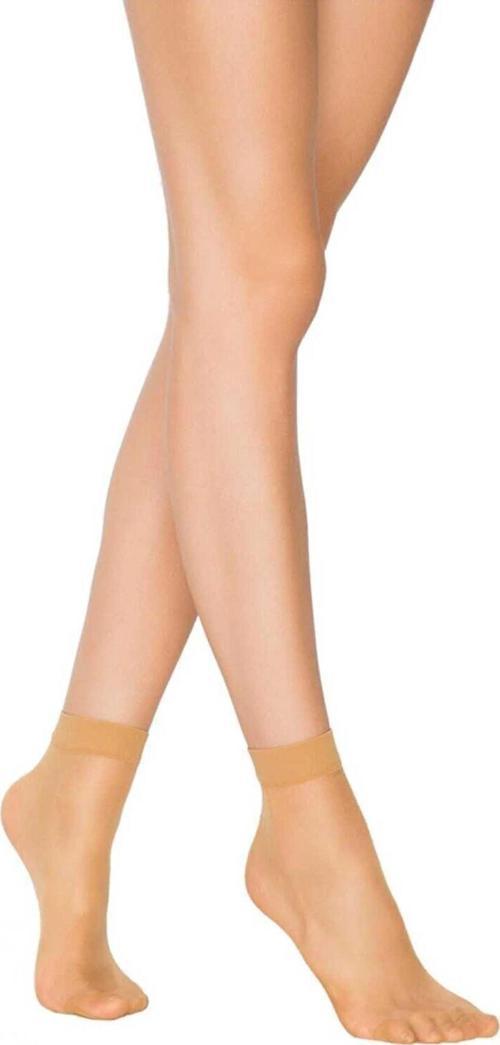Kadın Ten Süper 15 Mat Soket Çorap Ten