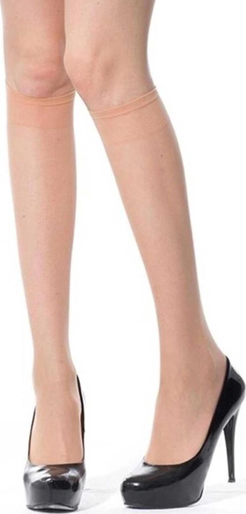 12 Adet Fit Dizaltı Çorap 15 denye 51 Sahra