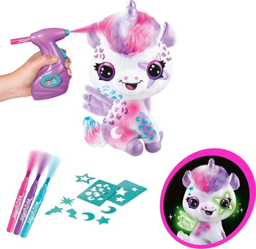 Airbrush Peluş Karanlıkta Parlayan Sihirli Unicorn