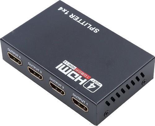 PrimeX PX-5004 1080P 2K 4K UHD 4 Port HDMI Splitter (Adaptörlü)