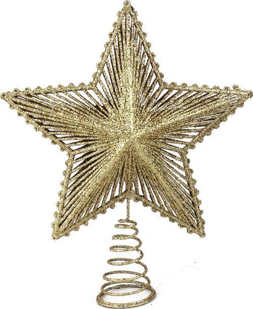 Luxury Ağaç Tepelik 25 cm Yılbaşı Süsü