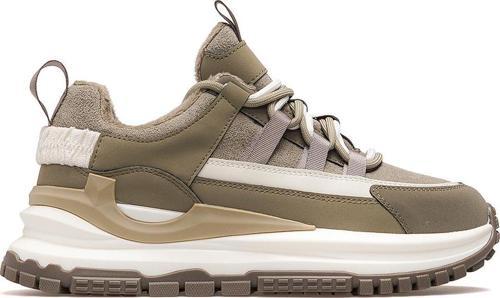 Kadın İçi Polarlı Sneaker Günlük Ayakkabı 25k 25k331 Z Yeşil