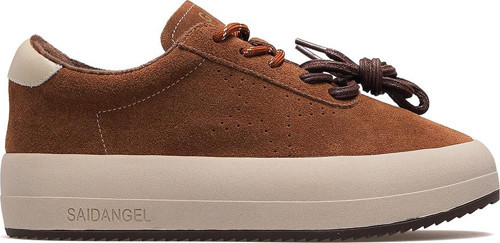 Kadın Deri Sneaker Ayakkabı 25k 25k372 Z Camel Nubuk