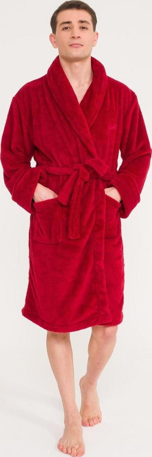 Erkek Welsoft Şal Yaka Polar Sabahlık