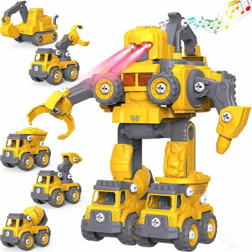 5in1 Zapp Toys Sesli ve Işıklı Sök Tak Robot