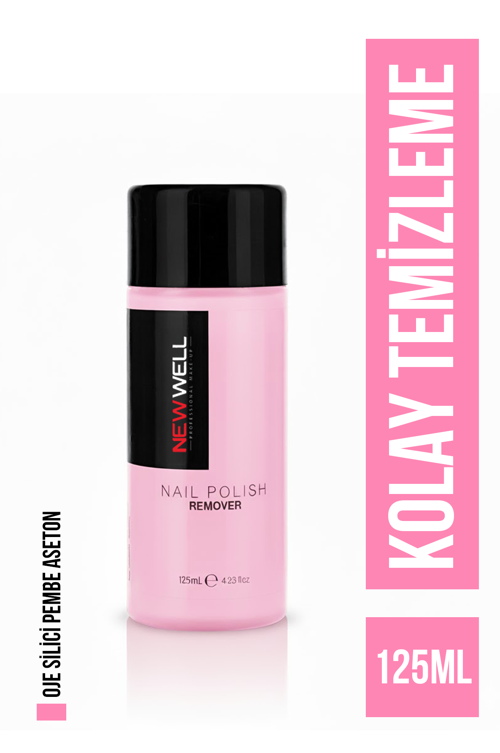 Oje Silici Pembe Aseton,Besleyici Red Orange 125 ML