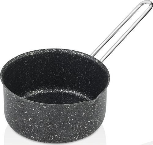 Döküm Granit Sütlük Ve Sosluk 14 Cm Siyah İndüksiyonlu