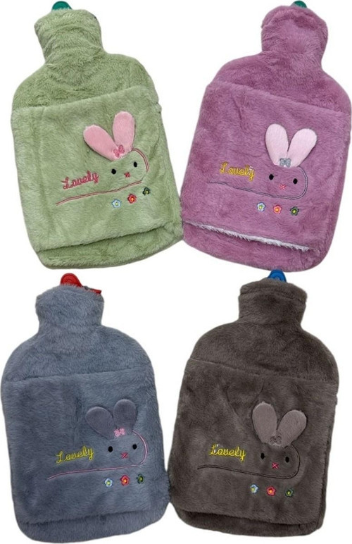 2 Litre Pelüş Sıcak Su Torbası 5022