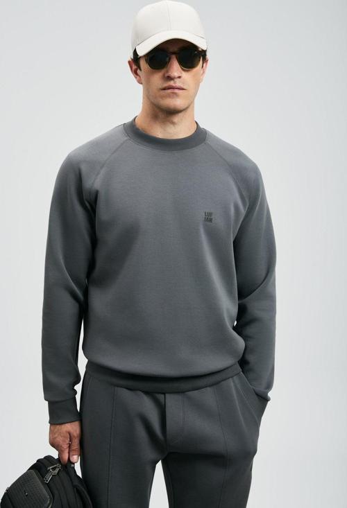 Erkek Grant Sweatshirt 112030179 Koyu Gri