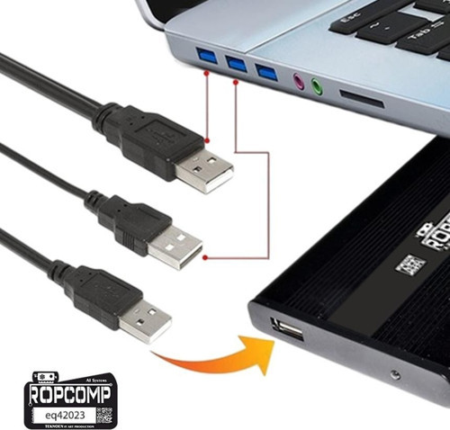 Harici HDD Power Data Kablosu USB Y