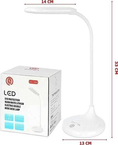 Şarjlı Sarı Ve Beyaz Renk Masa Lambası  Wt-005