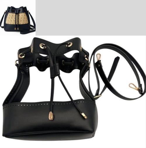 Torba Model Çanta Yapım Aparatı Siyah Renk Light Gold Metalli