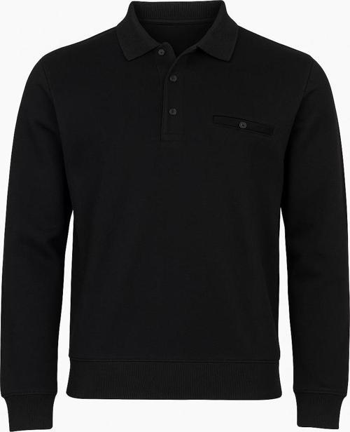 Büyük Beden Erkek Polo Yaka Selanik Kazak - 7416