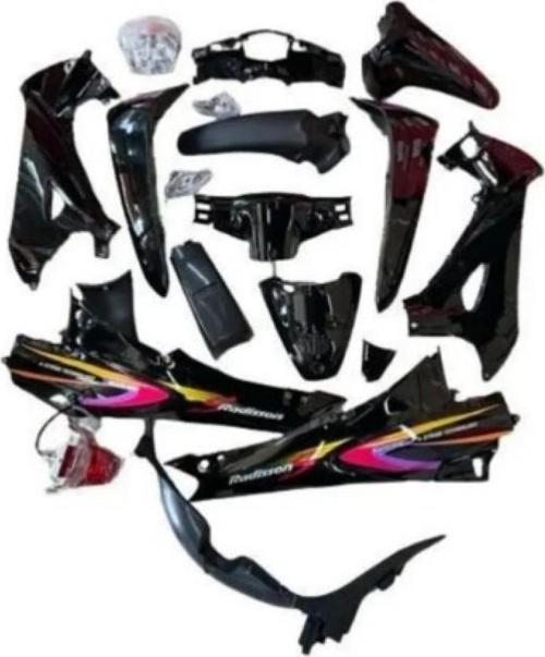 Motoran Torro Kaporta Seti Siyah (Far Stop Dahil)