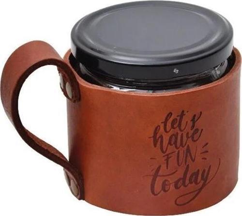 DERİ KUPA LET'S HAVE FUN TODAY