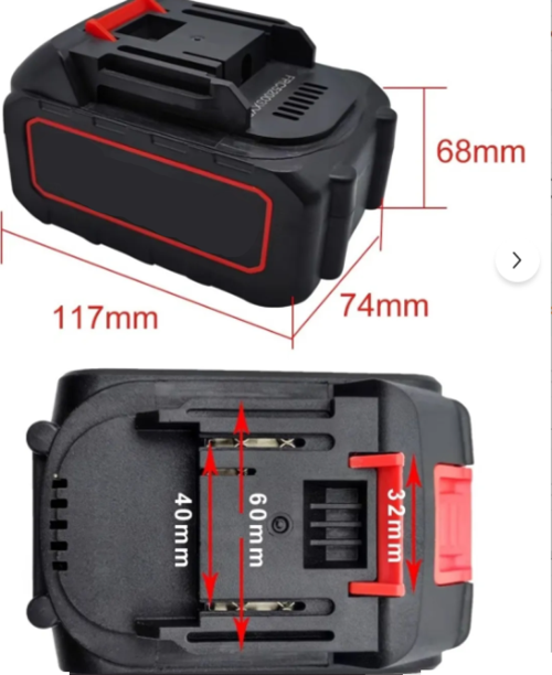 Assur Dawreek Uyumlu 21v 10 Pilli Yedek Batarya