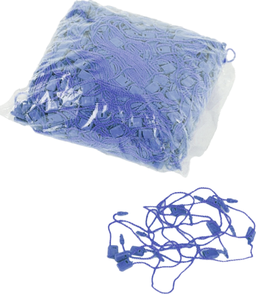 Lacivert Renk Kilitli Geçmeli Etiket İpi 1.000 Adet – Plastik Kart ve Fiyat Etiketi Bağlama İpi