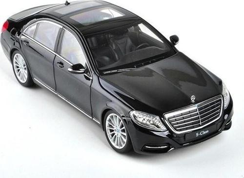 1/24 Ölçek Mercedes-Benz S Class Model Araba Siyah