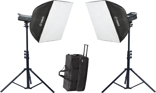 Led-200ST 2’li Video Led Işık Seti (200W)