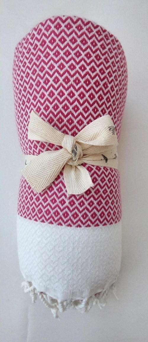 İkili İnci Peştemal Set -Püsküllü