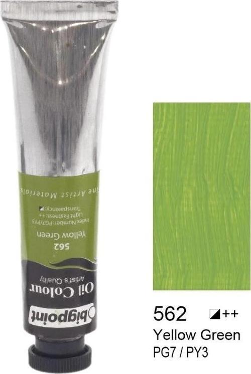 Yağlı Boya 200 ml. 562 Yellow Green