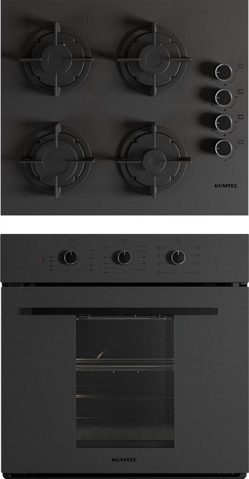 2'li Magic Cam Ankastre Set (Fırın-Ocak)